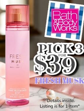 Bath & Body Works Fresh Musk